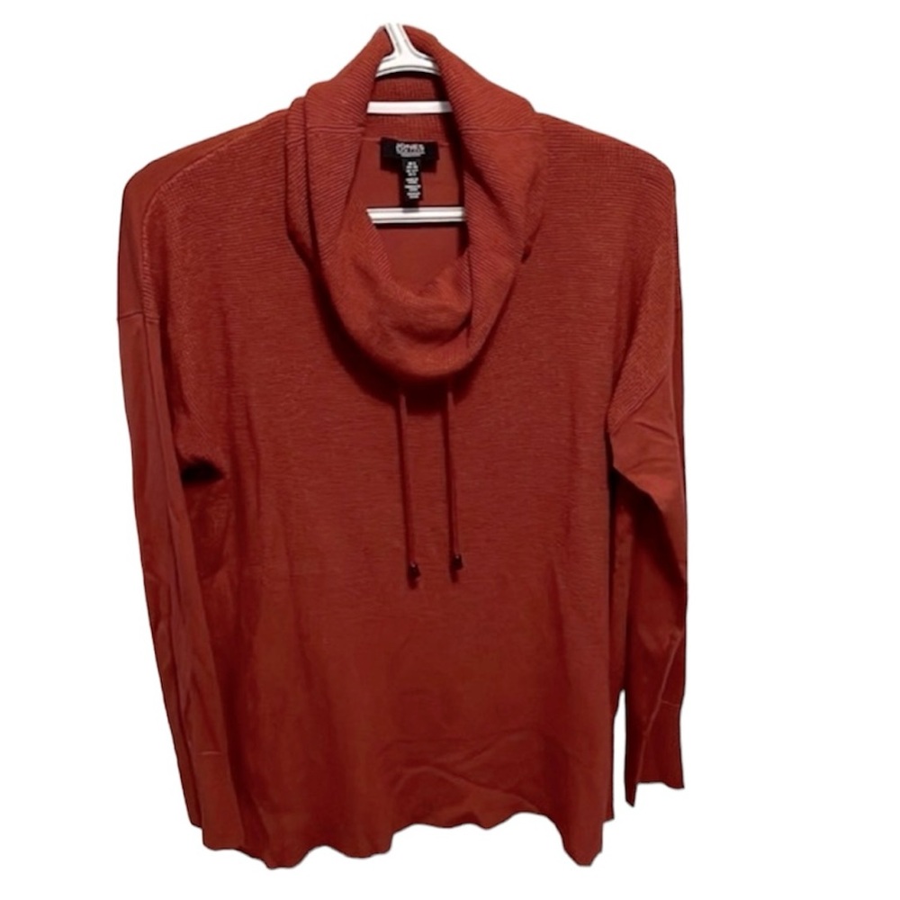 Jones New York Signature Sweater in Burnt Orange, Size S